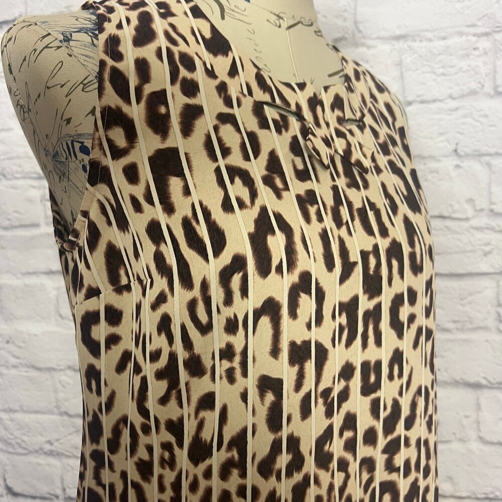 CAbi Leopard Print Tank Style # 3070 Women Size Small - Picture 8 of 8